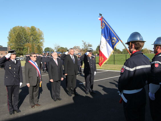 Inauguration du Centre d'Incendie et de Secours