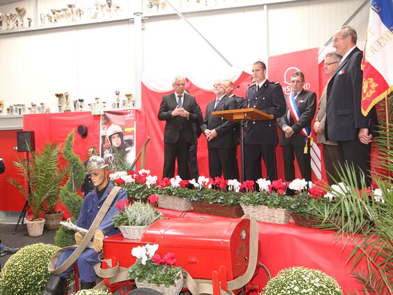 Inauguration du Centre d'Incendie et de Secours