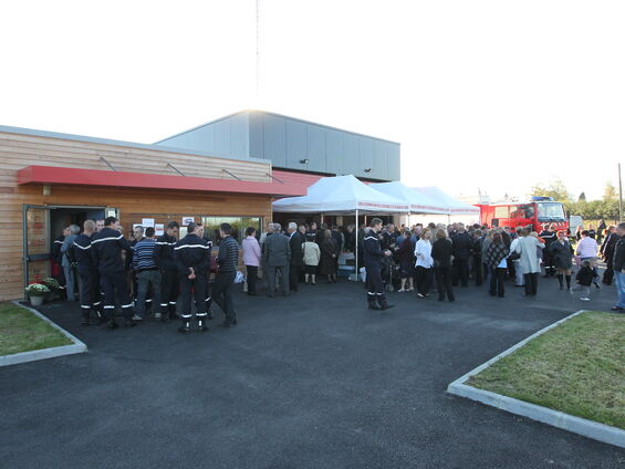 Inauguration du Centre d'Incendie et de Secours