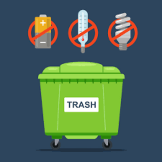 Les déchets interdits
