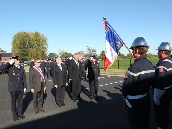 Inauguration du Centre d'Incendie et de Secours