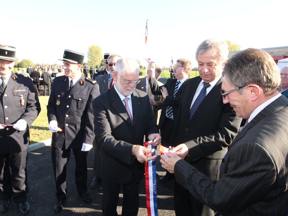 Inauguration du Centre d'Incendie et de Secours