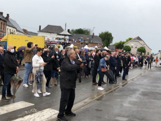 Inauguration du Monument aux morts