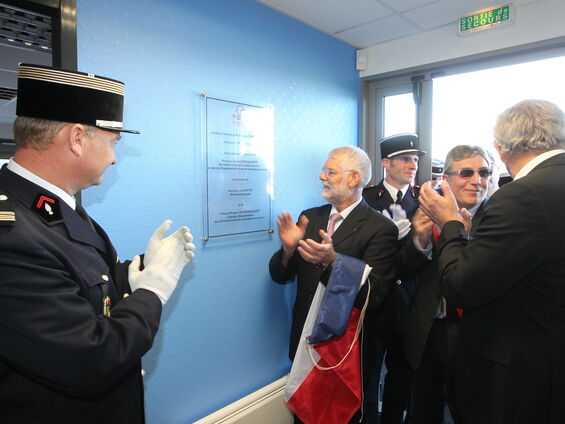 Inauguration du Centre d'Incendie et de Secours