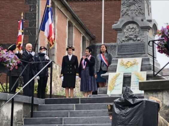 Inauguration du Monument aux morts