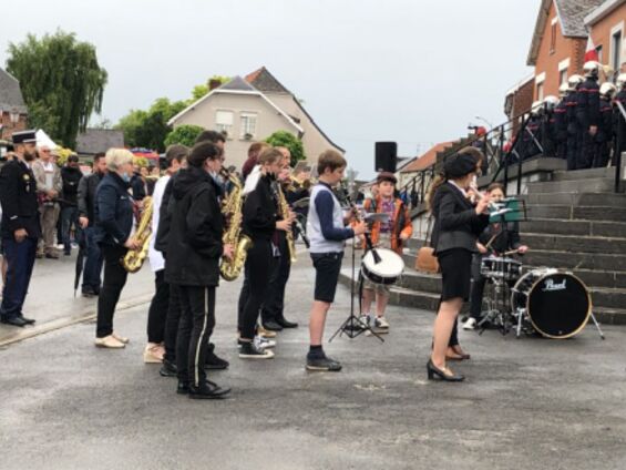 Inauguration du Monument aux morts
