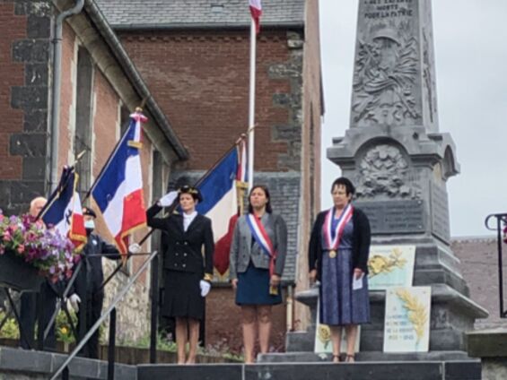 Inauguration du Monument aux morts