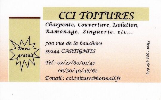 CCI toiture 