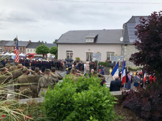 Inauguration du Monument aux morts