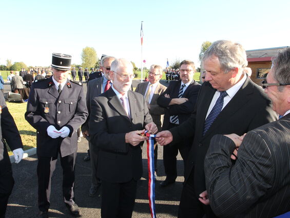 Inauguration du Centre d'Incendie et de Secours