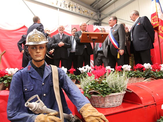 Inauguration du Centre d'Incendie et de Secours
