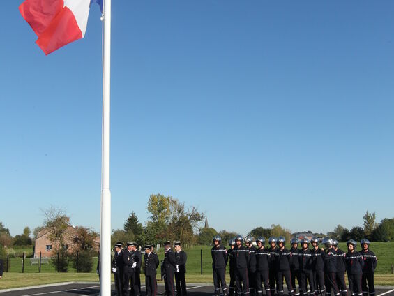 Inauguration du Centre d'Incendie et de Secours