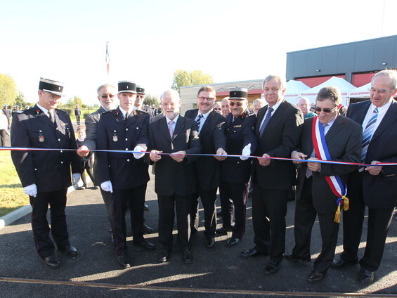 Inauguration du Centre d'Incendie et de Secours