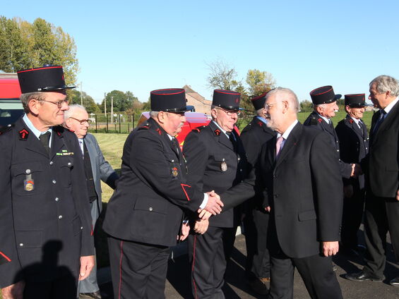 Inauguration du Centre d'Incendie et de Secours