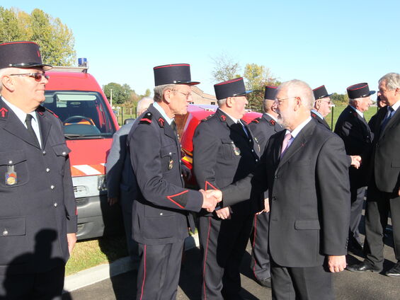 Inauguration du Centre d'Incendie et de Secours