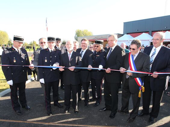 Inauguration du Centre d'Incendie et de Secours