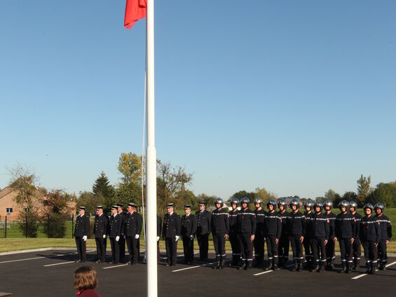 Inauguration du Centre d'Incendie et de Secours
